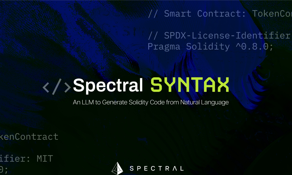 Spectral-launches-syntax,-an-llm-enabling-web3-users-to-build-autonomous-agents-and-deploy-onchain-products