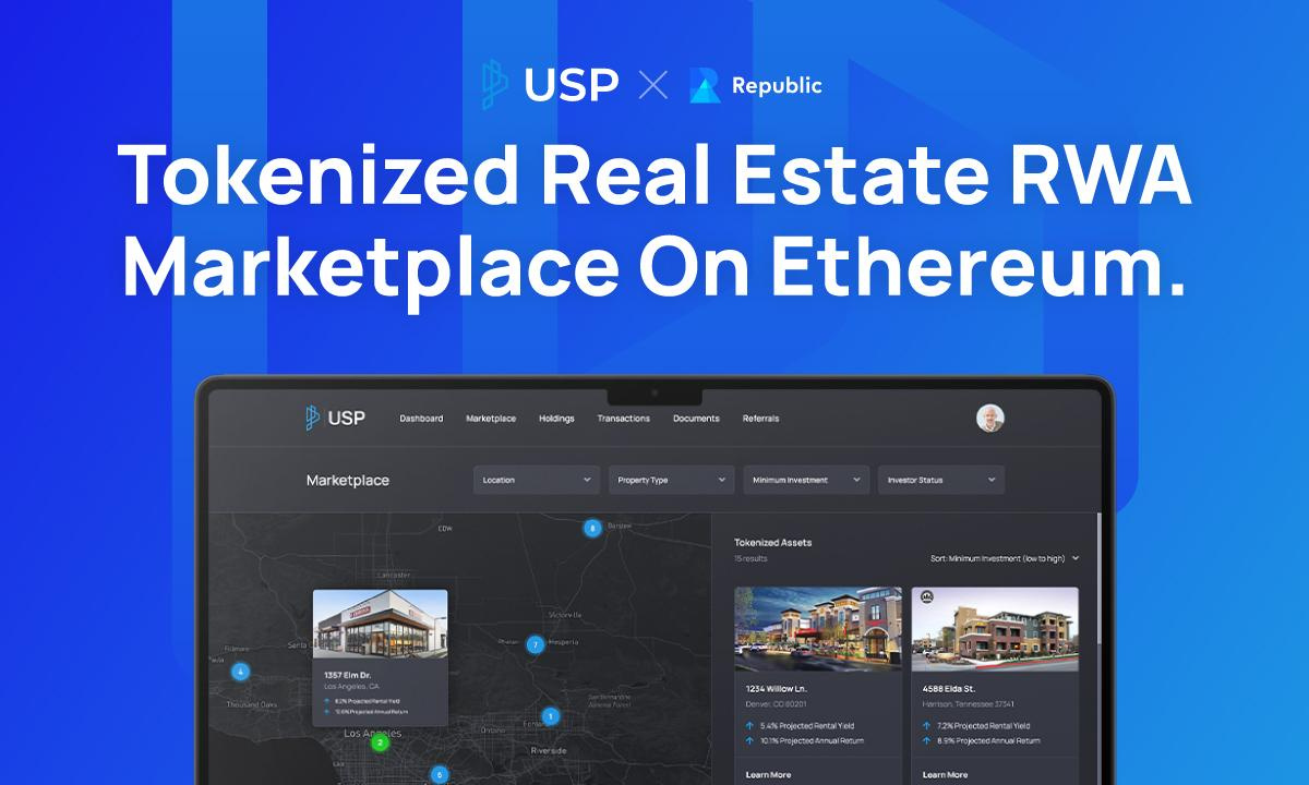 Ethereum-based-tokenized-real-estate-platform-usp-launches-on-republic