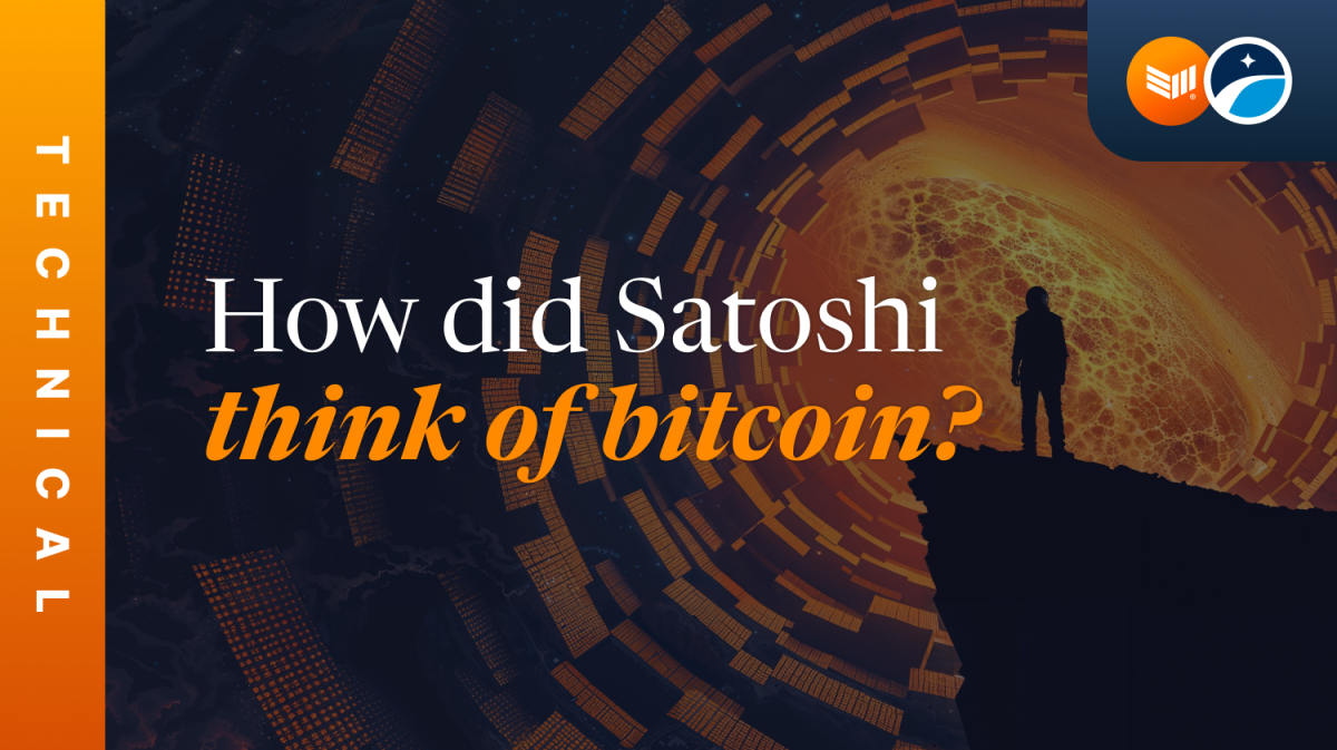 How-did-satoshi-think-of-bitcoin?