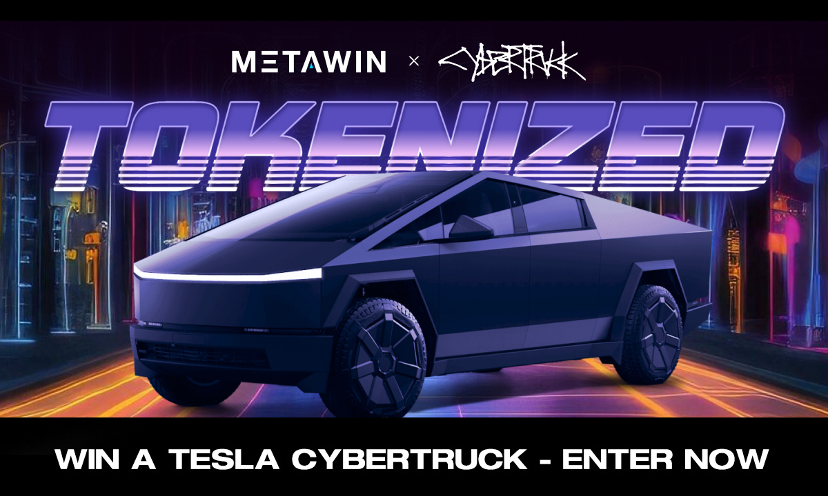 Metawin-announces-innovative-tokenized-tesla-cybertruck-contest-on-ethereum’s-base-layer-2-blockchain