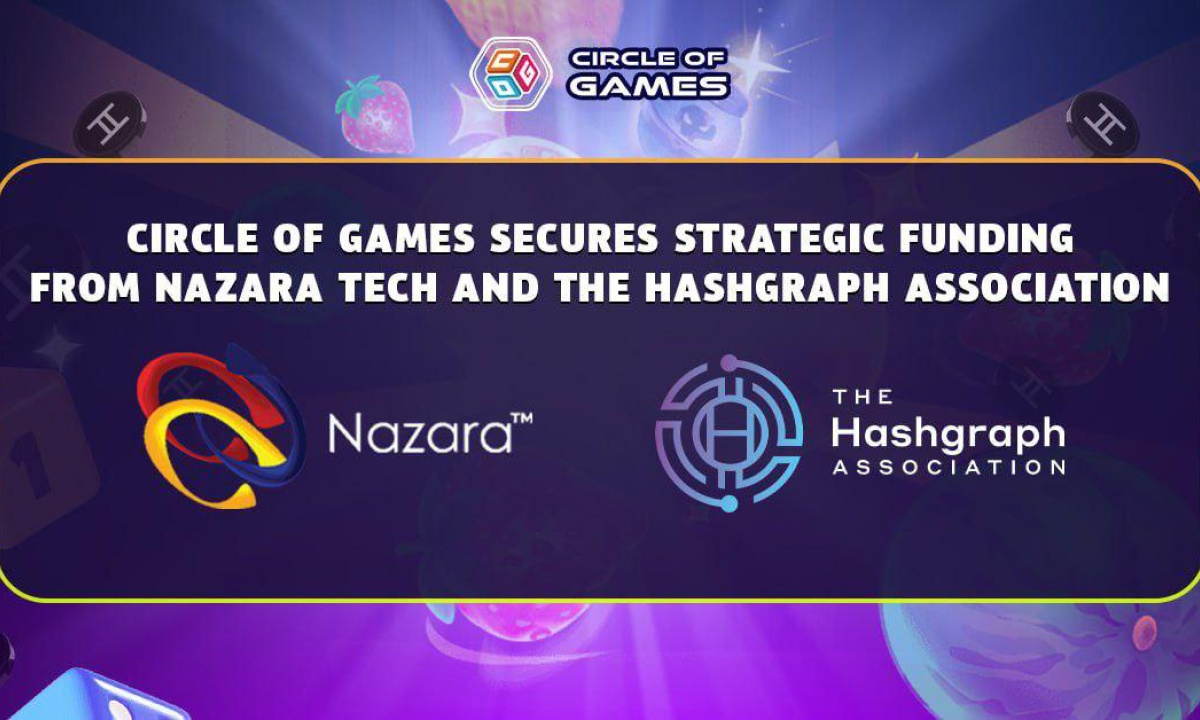 Circle-of-games-secures-$1-million-of-strategic-funding-from-nazara-technologies-and-the-hashgraph-association