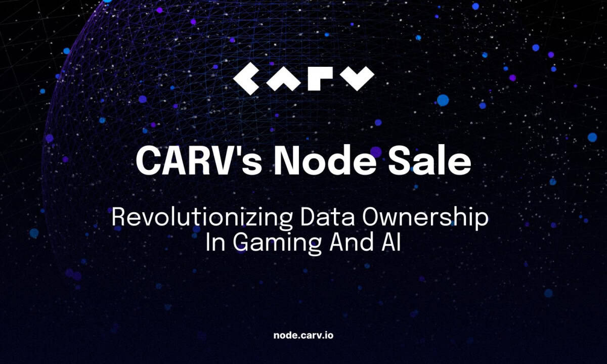 Carv-announces-decentralized-node-sale-to-revolutionize-data-ownership-in-gaming-and-ai