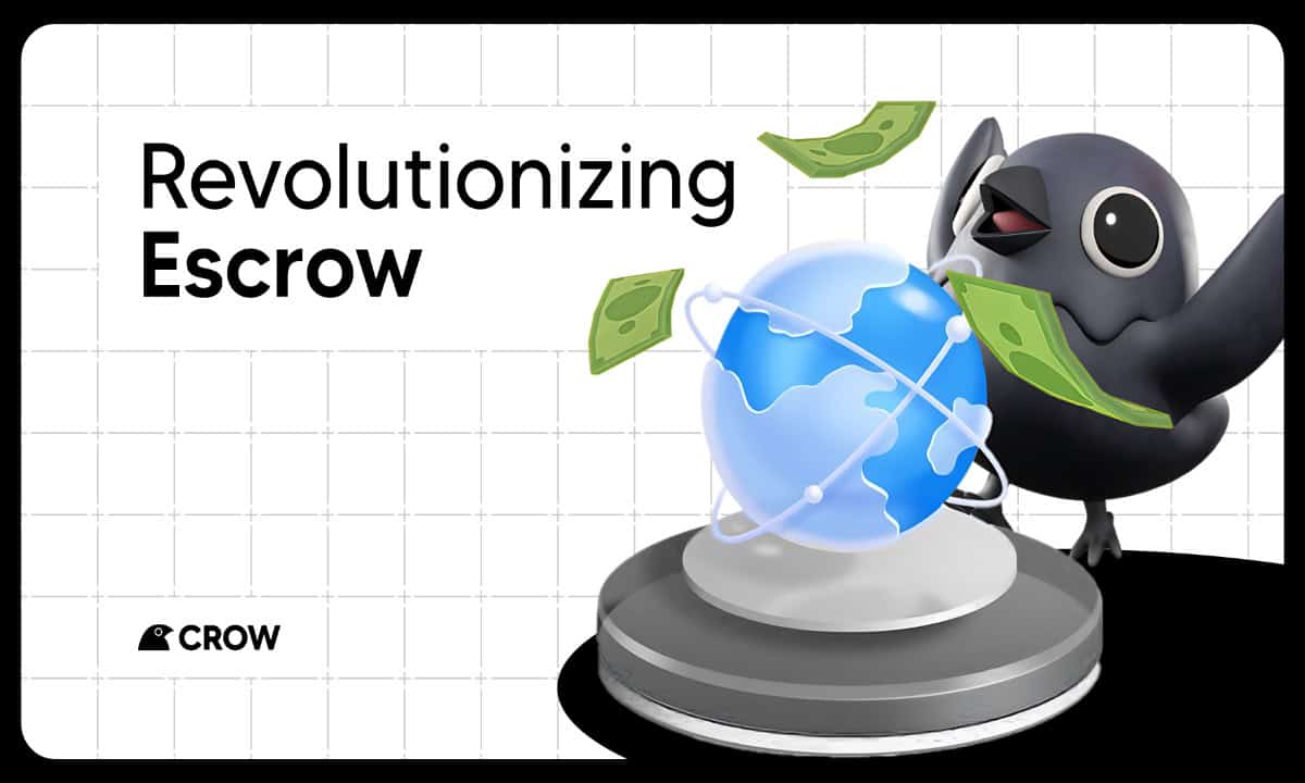 Crow-launches-blockchain-based-escrow-token,-revolutionizing-digital-transactions-with-enhanced-security-and-transparency