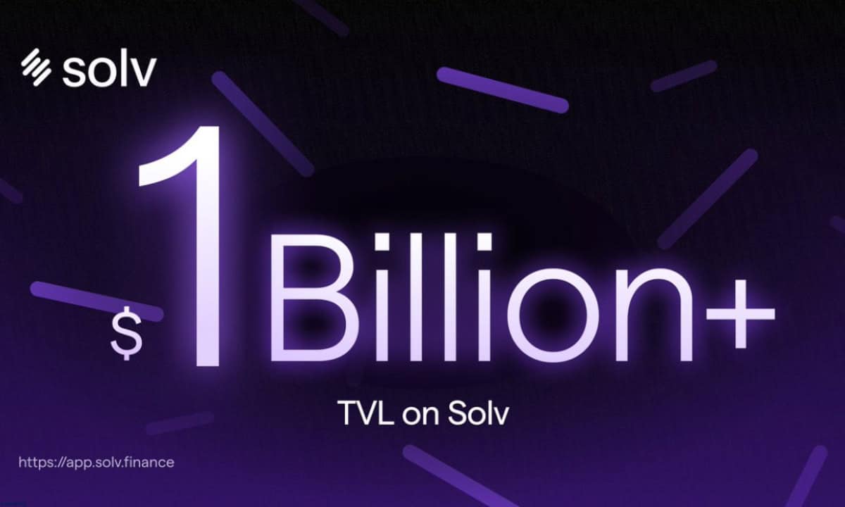 Breakthrough-for-solv-protocol:-$1-billion-tvl,-now-a-top-32-defi-player