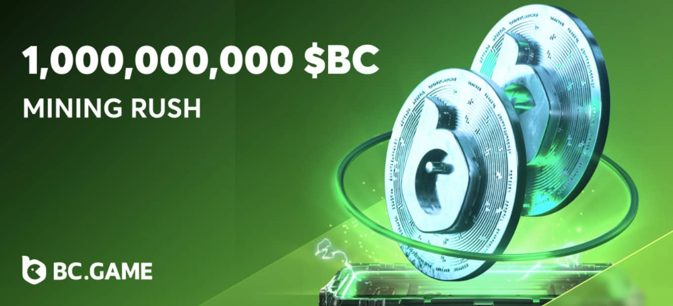 Bc.game-announces-launch-of-$bc-mining-rush-event-with-1-billion-$bc-token-prize-pool