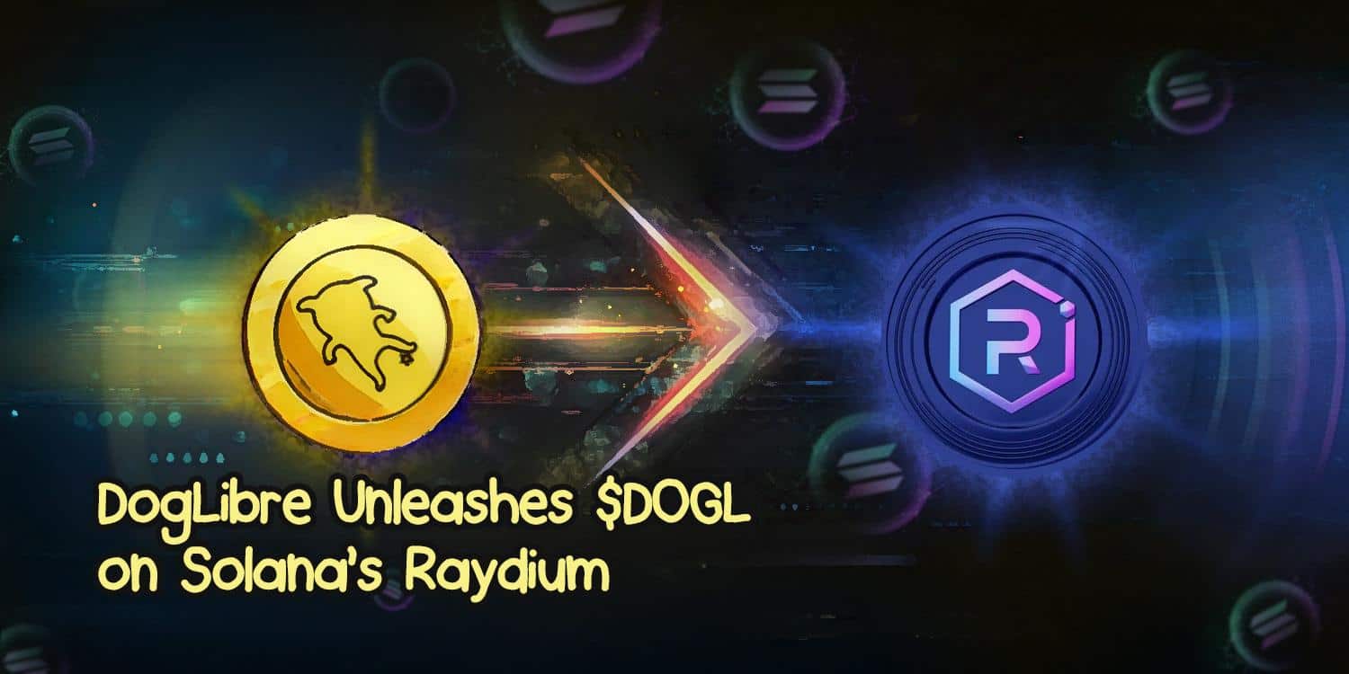 Doglibre-lists-on-raydium,-strengthening-its-ecosystem-with-solana-powered-trading