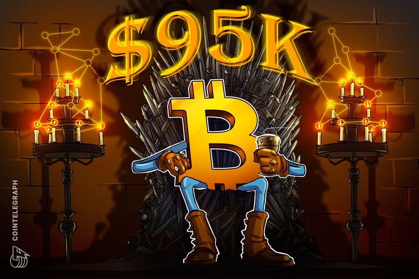 Bitcoin-'hot-supply'-nears-$40b-as-new-investors-flood-in-at-$95k