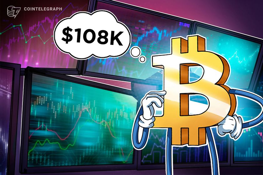 Bitcoin-sags-below-$108k-as-rate-cut-bets-evaporate-before-fed-minutes